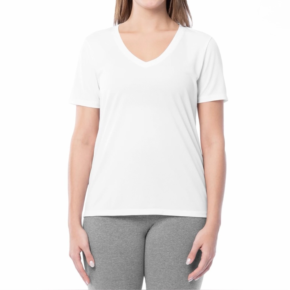 NWT - Active Texture Knit V-Neck Tee - 3 Shirts. - Picture 7 of 15